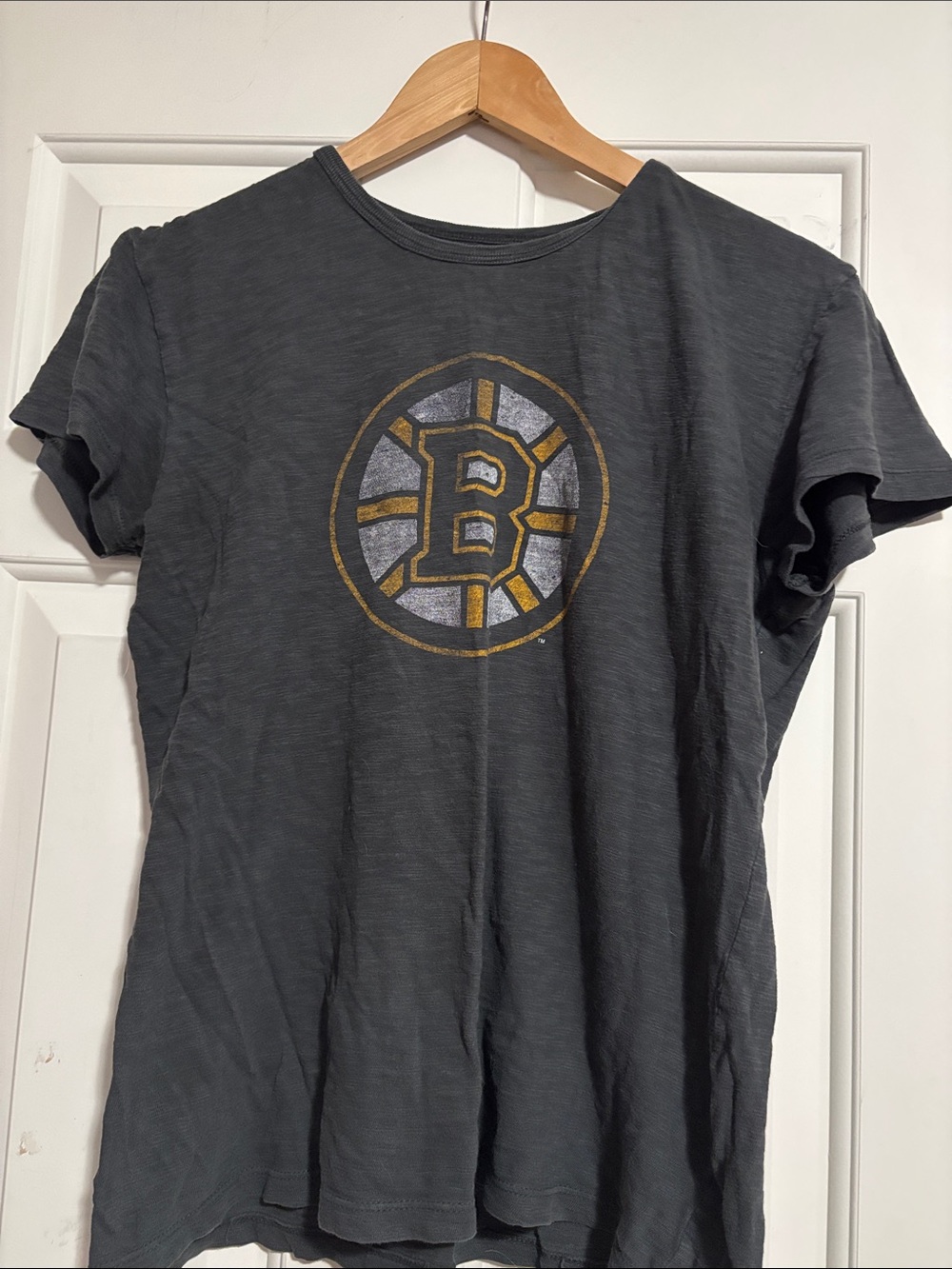 Boston Bruins Gray Logo Tee